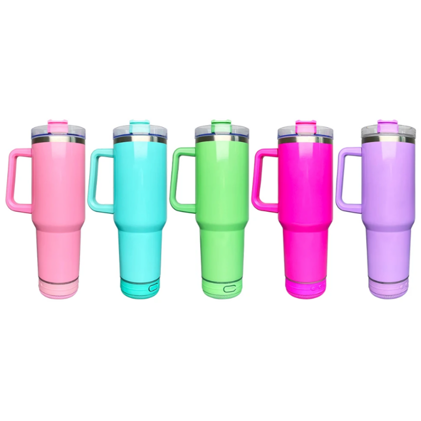 40 oz Bluetooth Speaker Sublimation Tumbler