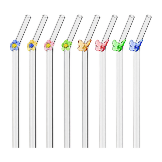 Spring 16 oz Cup Glass Straw